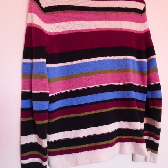 Multi-color Striped Cardigan by Christopher & Banks - Small - Picture 3 of 5